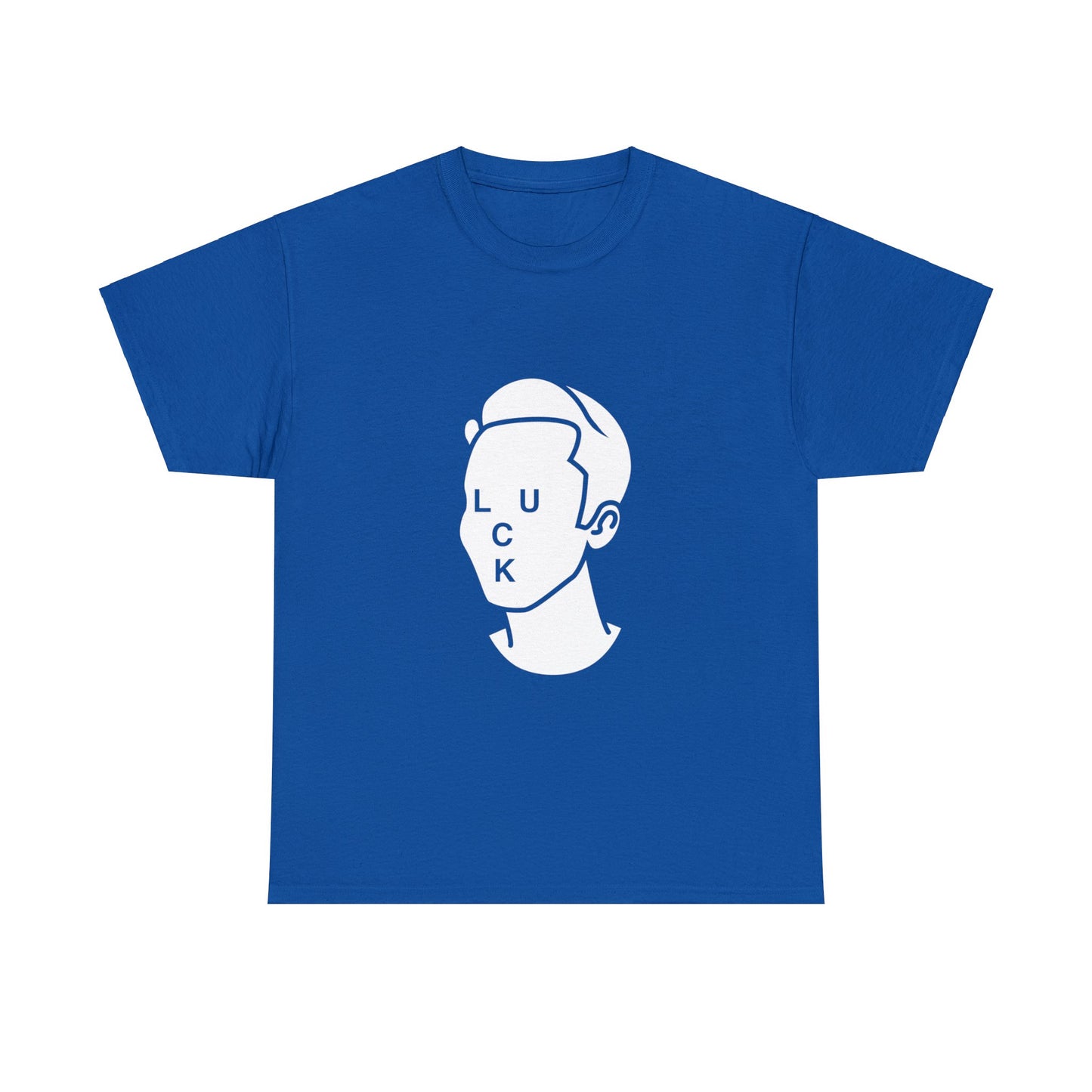 Tom Vek Luck UK blue T-shirt